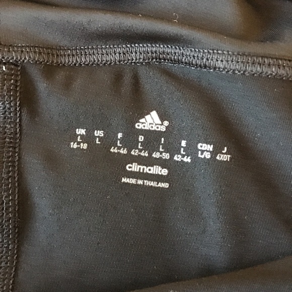 ADIDAS climalite black + fuchsia workout shorts - Picture 3 of 4